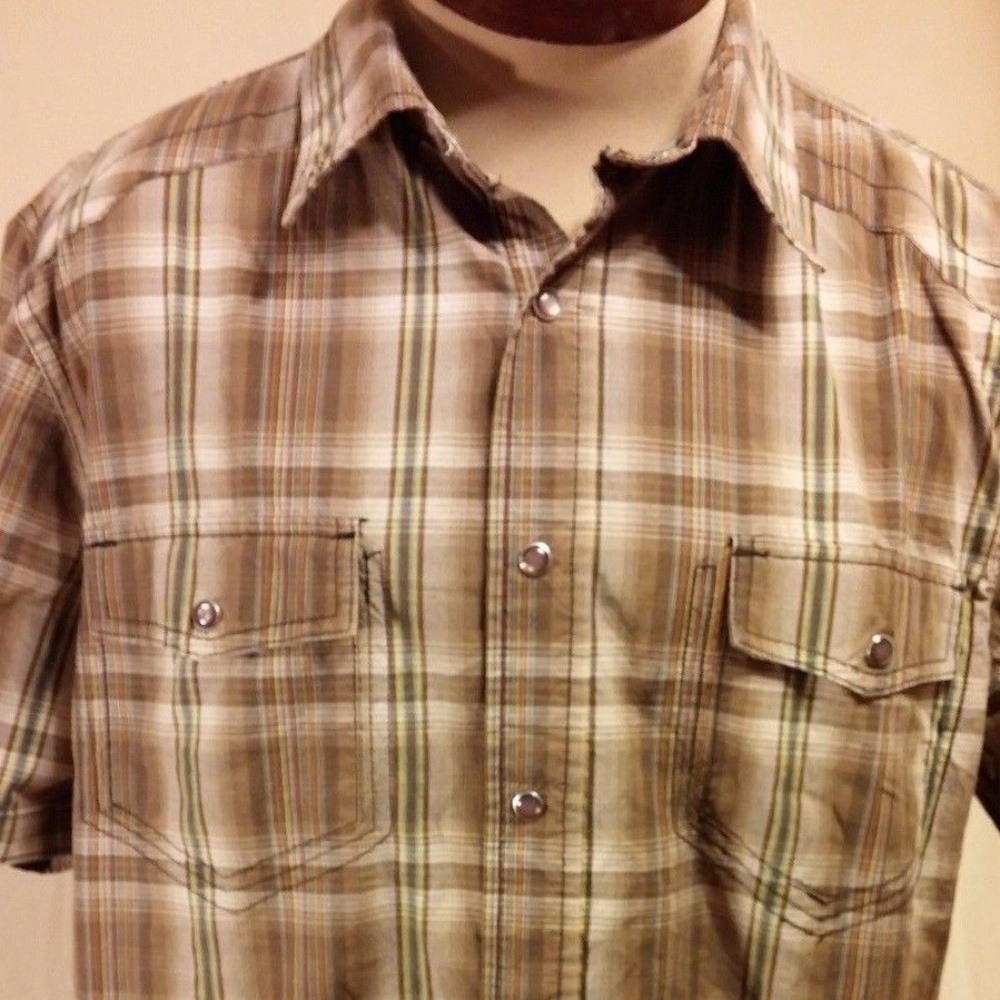 Route 66 Pearl Snap short sleeve shirt